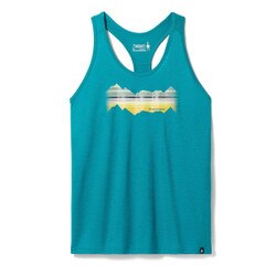 Smartwool Mountain Horizon Graphic Tank Top Women's in Deep Lake